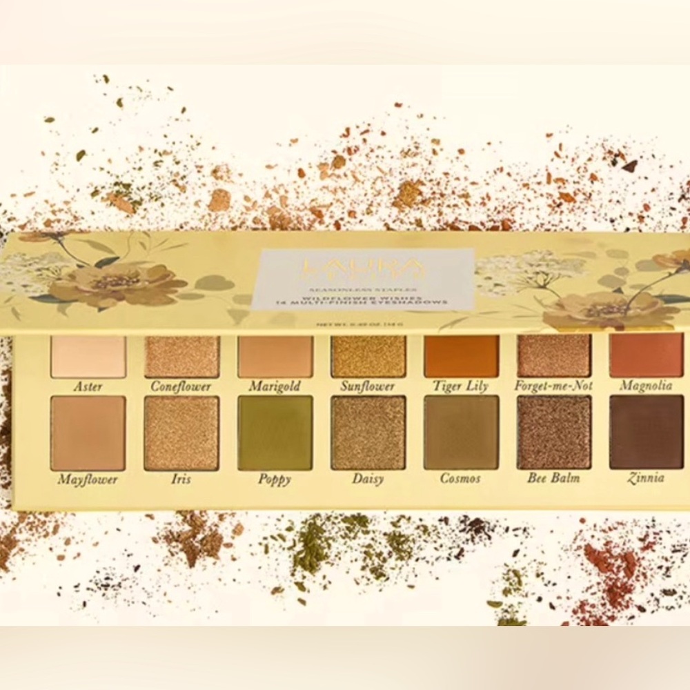 Laura Geller Seasonless Staples Wildflower Wishes 14 Multi-Finish Eyeshadows